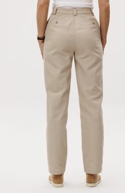 Alternative view of Брюки-чинос с защипами снизу