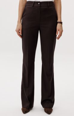 Alternative view of Брюки прямого кроя со стрелками